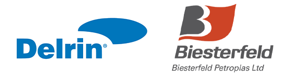 Delrin and Biesterfeld Petroplas logos